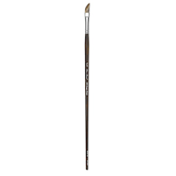 Silver Brush Monza Synthetic Mongoose Artist Brush - Long Handle, Dagger Striper, Size 1/4"