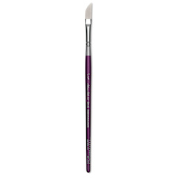 Silver Brush Silver Silk 88 Synthetic Brush - Short Handle, Ribbon/Dagger, Size 1/4"