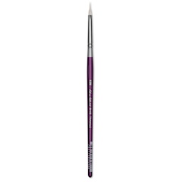 Silver Brush Silver Silk 88 Synthetic Brush - Short Handle, Triangle, Extra Small