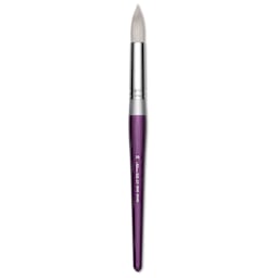 Silver Brush Silver Silk 88 Synthetic Brush - Short Handle, Jumbo Round, Size 26