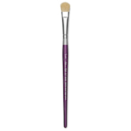 Silver Brush Silver Silk 88 White Goat Hair Brush - Short Handle, Mini Mop, 1/2"