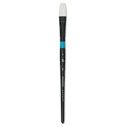 Princeton Aspen Synthetic Brush - Short Handle, Flat, Size 6