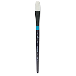 Princeton Aspen Synthetic Brush - Short Handle, Flat, Size 8
