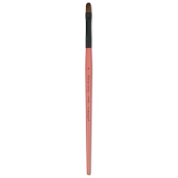Dynasty Water Lily Watercolor Brush - Short Handle, Filbert, Size 6