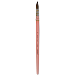 Dynasty Water Lily Watercolor Brush - Short Handle, Quill, Size 3/0