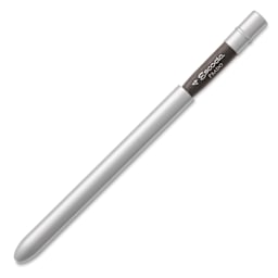 Escoda Prado Tame Synthetic Travel Brush - Bright, Short Handle, Size 4, brush top inserted in handle