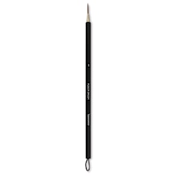 Yasutomo Fusion Synthetic Brush - Round, Short Handle, Size 1