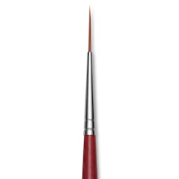 Da Vinci Cosmotop Spin Brush - Rigger, Short Handle, Size 2/0, close-up