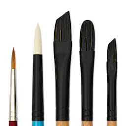 Princeton Landscape Layne Johnson Ambassador Brush Set - Set of 5, close up