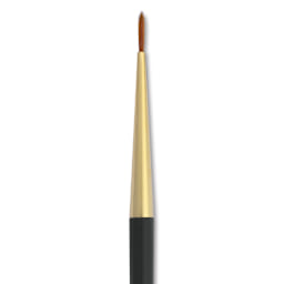 Isabey Isagold Synthetic Brush - Round, Short Handle, Size 2, close-up