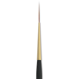 Isabey Isagold Synthetic Brush - Rigger, Short Handle, Size 2, close-up