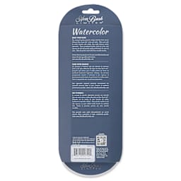 Silver Brush BelleAqua Brushes - Ideal Round Watercolor Set, Set of 4, back of the packaging