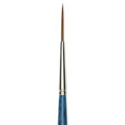 Silver Brush BelleAqua Brush - Liner, Short Handle, Size 0, close-up