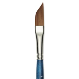 Silver Brush BelleAqua Brush - Dagger, Short Handle, Size 3/8", close-up