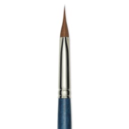 Silver Brush BelleAqua Brush - Triangle, Short Handle, Size Medium, close-up