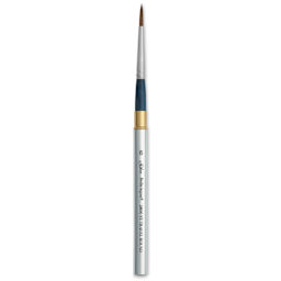 Silver Brush BelleAqua Travel Brush - Round, Short Handle, Size 6