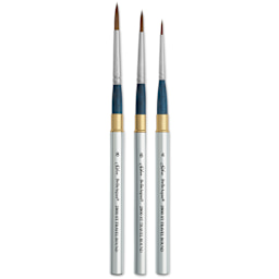 Silver Brush BelleAqua Travel Round Brushes