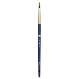 Isabey Isacolor Synthetic Brush - Round, Short Handle, Size 6