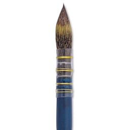 Isabey Isacolor Synthetic Brush - Quill Mop, Short Handle, Size 2, close-up