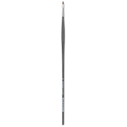 Da Vinci Colineo Synthetic Kolinsky Sable Brush - Flat, Size 0, Long Handle