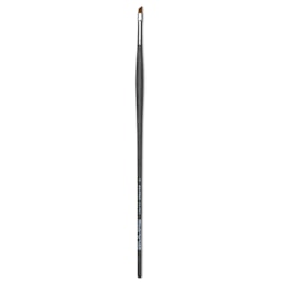 Da Vinci Colineo Synthetic Kolinsky Sable Brush - Slanted Edge, Size 4, Long Handle