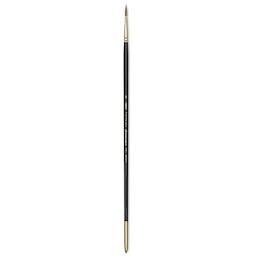 Silver Brush Renaissance Red Sable Brush - Round, Long Handle, Size 8