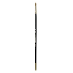 Silver Brush Renaissance Red Sable Brush - Round, Long Handle, Size 12