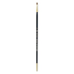 Silver Brush Renaissance Red Sable Brush - Bright, Long Handle, Size 4