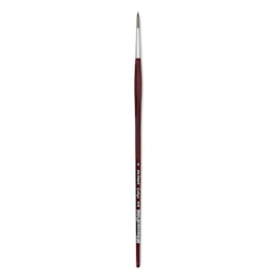 Da Vinci College Synthetic Brush - Round, Long Handle, Size 6