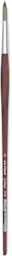 Da Vinci College Synthetic Brush - Round, Long Handle, Size 12