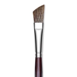 Da Vinci Grigio Synthetic Brush - Slant, Long Handle, Size 16