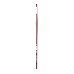 Da Vinci Grigio Synthetic Brush - Filbert, Long Handle, Size 4