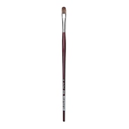 Da Vinci Grigio Synthetic Brush - Filbert, Long Handle, Size 10