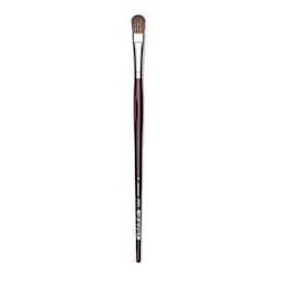 Da Vinci Grigio Synthetic Brush - Filbert, Long Handle, Size 16