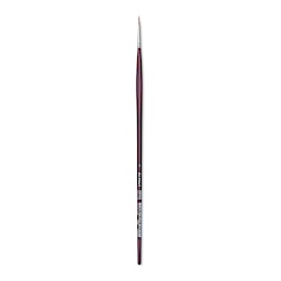 Da Vinci Grigio Synthetic Brush - Round, Long Handle, Size 1