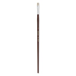 Silver Brush Silverstone Premium White Hog Bristle Brush - Bright, Long Handle, Size 3