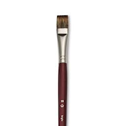 Royal & Langnickel SableTek Brush - Bright, Short Handle, Size 18