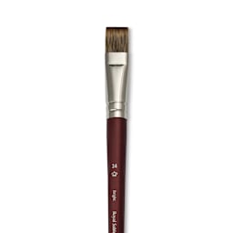 Royal & Langnickel SableTek Brush - Bright, Short Handle, Size 24
