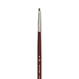 Royal & Langnickel SableTek Brush - Short Bright, Short Handle, Size 0