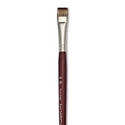 Royal & Langnickel SableTek Brush - Short Bright, Short Handle, Size 16