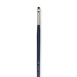 Royal & Langnickel SableTek Brush - Short Bright, Long Handle, Size 4
