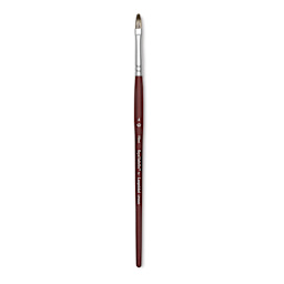 Royal & Langnickel SableTek Brush - Filbert, Short Handle, Size 4