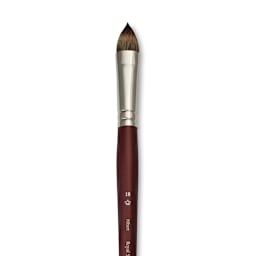 Royal & Langnickel SableTek Brush - Filbert, Short Handle, Size 18