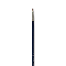 Royal & Langnickel SableTek Brush - Long Filbert, Long Handle, Size 2