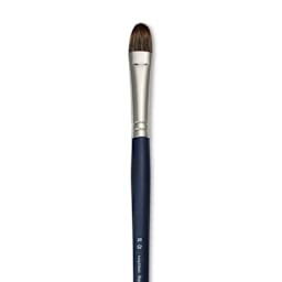 Royal & Langnickel SableTek Brush - Long Filbert, Long Handle, Size 20