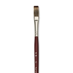 Royal & Langnickel SableTek Brush - Flat, Short Handle, Size 10