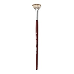 Royal & Langnickel SableTek Brush - Fan Blender, Short Handle, Size 4