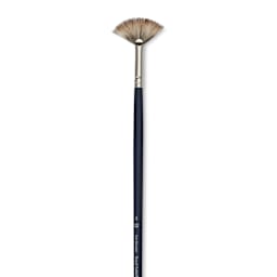 Royal & Langnickel SableTek Brush - Fan Blender, Long Handle, Size 2