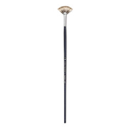 Royal & Langnickel SableTek Brush - Fan Blender, Long Handle, Size 4