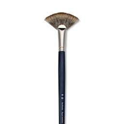 Royal & Langnickel SableTek Brush - Fan Blender, Long Handle, Size 10